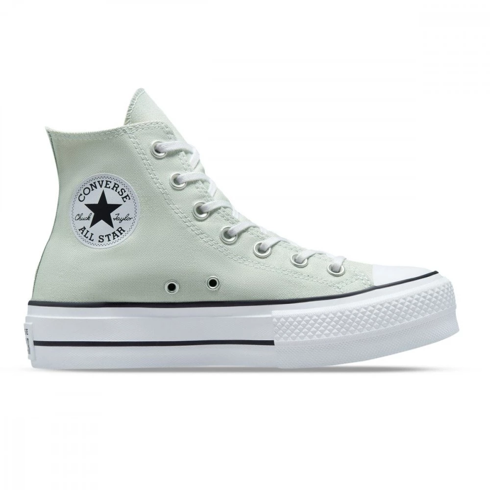 CONVERSE CHUCK TAYLOR ALL STAR LIFT CANVAS PLATFORM DONNA Beige