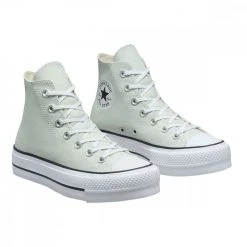 CONVERSE CHUCK TAYLOR ALL STAR LIFT CANVAS PLATFORM DONNA Beige -Tendenza Italia converse 572720c chuck taylor all star lift canvas platform donna tutte sneaker donna 044497901 lisi 3