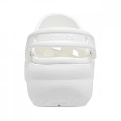 CROCS CLASSIC PLATFORM WHITE Bianco -Tendenza Italia crocs cr 206750 classic platform white tutti sandali donna 044812301 wht 3