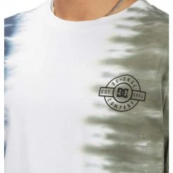DC SHOES T-SHIRT HALF AND HALF Multicolor -Tendenza Italia dc shoes adykt03194 t shirt half and half street style uomo 044725801 xbwg 4