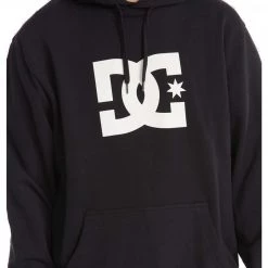DC SHOES FELPA CON CAPPUCCIO DC STAR -Tendenza Italia dc shoes adysf03077 felpa con cappuccio dc star street style uomo 043278801 kvj0 3