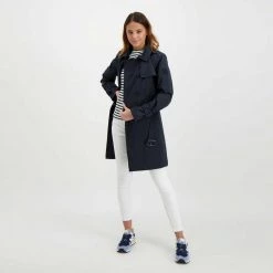 DEKKER TRENCH DORAG NEM DONNA Blu -Tendenza Italia dekker ded019501181751 trench dorag nem donna giacconi donna 044628601 215 6