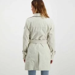 DEKKER TRENCH DORAG NEM DONNA Beige -Tendenza Italia dekker ded019501181751 trench dorag nem donna giacconi donna 044628701 388 4