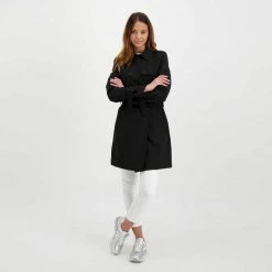 DEKKER TRENCH DORAG NEM DONNA Nero -Tendenza Italia dekker ded019501181751 trench dorag nem donna giacconi donna 044628801 ner 6