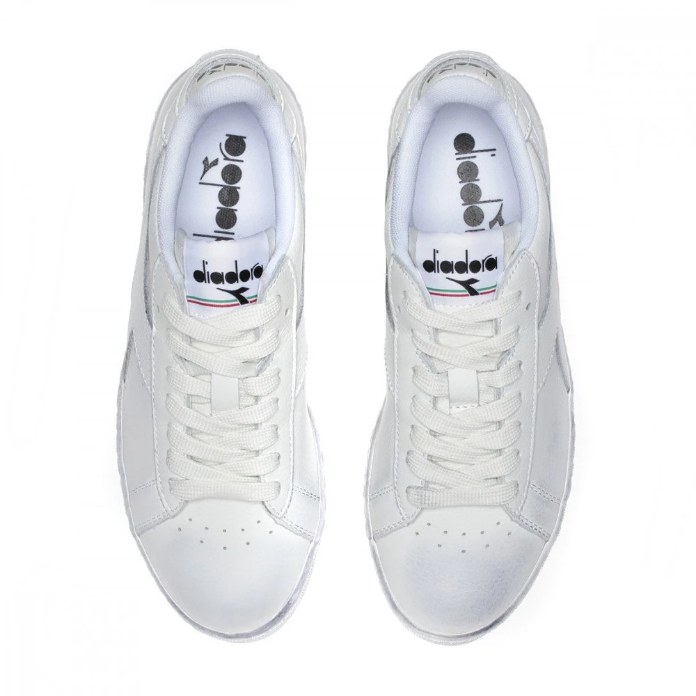 DIADORA GAME L LOW WAXED Bianco 5 DIADORA GAME L LOW WAXED Bianco - immagine 3