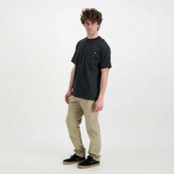 DICKIES T-SHIRT PORTERDALE Nero -Tendenza Italia dickies dk0a4tmoblk t shirt porterdale street style uomo 044704401 blk 6