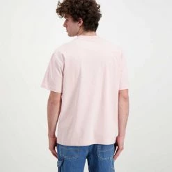 DICKIES T-SHIRT PORTERDALE Rosa -Tendenza Italia dickies dk0a4tmolpi t shirt porterdale street style uomo 044704601 lpi 4