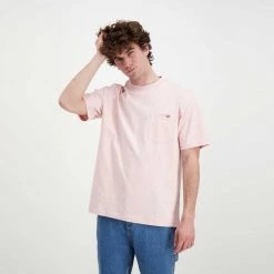 DICKIES T-SHIRT PORTERDALE Rosa -Tendenza Italia dickies dk0a4tmolpi t shirt porterdale street style uomo 044704601 lpi 5