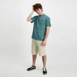 DICKIES BERMUDA FUNKLEY Beige -Tendenza Italia dickies dk0a4xb4c39 bermuda funkley street style uomo 044704801 c39 6