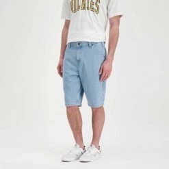 DICKIES BERMUDA GARYVILLE DENIM Azzurro -Tendenza Italia dickies dk0a4xckc15 bermuda garyville denim street style uomo 044705101 c15 4