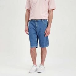 DICKIES BERMUDA GARYVILLE DENIM Blu 11 DICKIES BERMUDA GARYVILLE DENIM Blu -Tendenza Italia dickies dk0a4xckclb bermuda garyville denim street style uomo 044705201 clb 4
