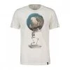 DIRTY VELVET T-SHIRT WEIGHT OF THE WORLD Bianco -Tendenza Italia dirty velvet dv80219 t shirt weight of the world casual uomo 045822501 vwhit 1