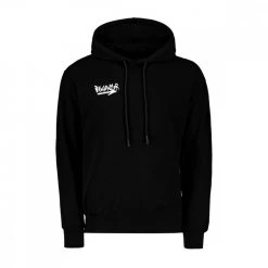 DISCLAIMER FELPA CON CAPPUCCIO DISCALIMER SCHIENA Nero