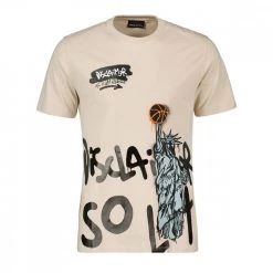 DISCLAIMER T-SHIRT STATUA DELLA LIBERTA' Beige