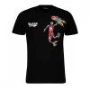 DISCLAIMER T-SHIRT SCHELETRO BASKET -Tendenza Italia disclaimer 51605 t shirt scheletro basket casual uomo 045341001 nero 1
