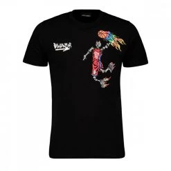 DISCLAIMER T-SHIRT SCHELETRO BASKET