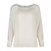 DIXIE BLUSA MANICHE SVASATE DONNA Bianco -Tendenza Italia dixie c885t017 blusa mussola donna casual donna 045470101 1143 1