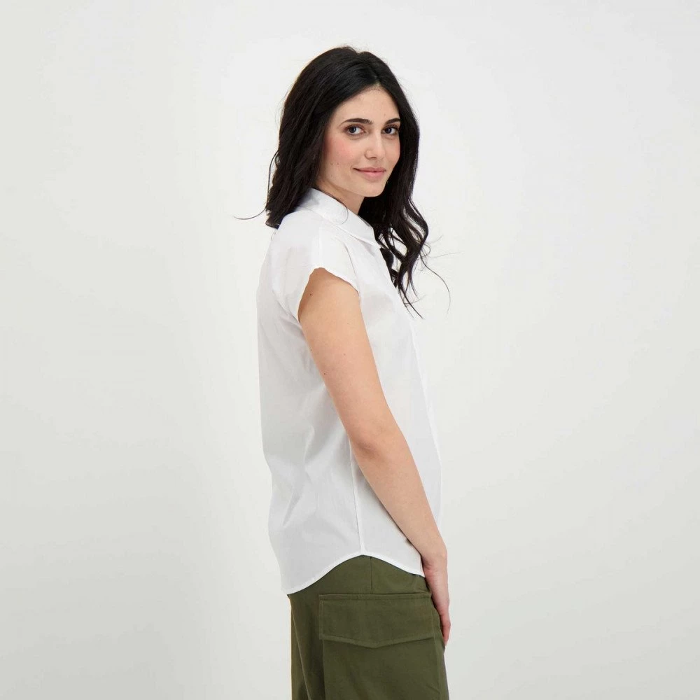 DIXIE CAMICIA SM IN POPLINE DONNA 7 DIXIE CAMICIA SM IN POPLINE DONNA - immagine 5