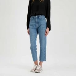 DIXIE JEANS CROPPED DONNA Azzurro -Tendenza Italia dixie p925t102 jeans cropped donna casual donna 045839401 1698 4
