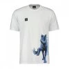 DOLLY NOIRE T-SHIRT LUPO Bianco -Tendenza Italia dolly noire pe22 t shirt lupo street style uomo 044714501 02 1
