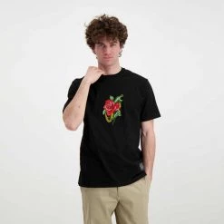 DOLLY NOIRE T-SHIRT ROSA Nero -Tendenza Italia dolly noire pe22 t shirt rosa street style uomo 044714801 01 5