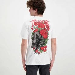 DOLLY NOIRE T-SHIRT ROSSA PRIMAVERA Bianco -Tendenza Italia dolly noire pe22 t shirt rossa primavera street style uomo 044715401 02 4