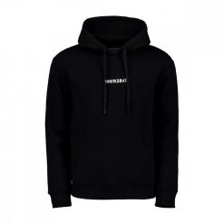 DOOMSDAY FELPA CON CAPPUCCIO NO MORE SPACE Nero