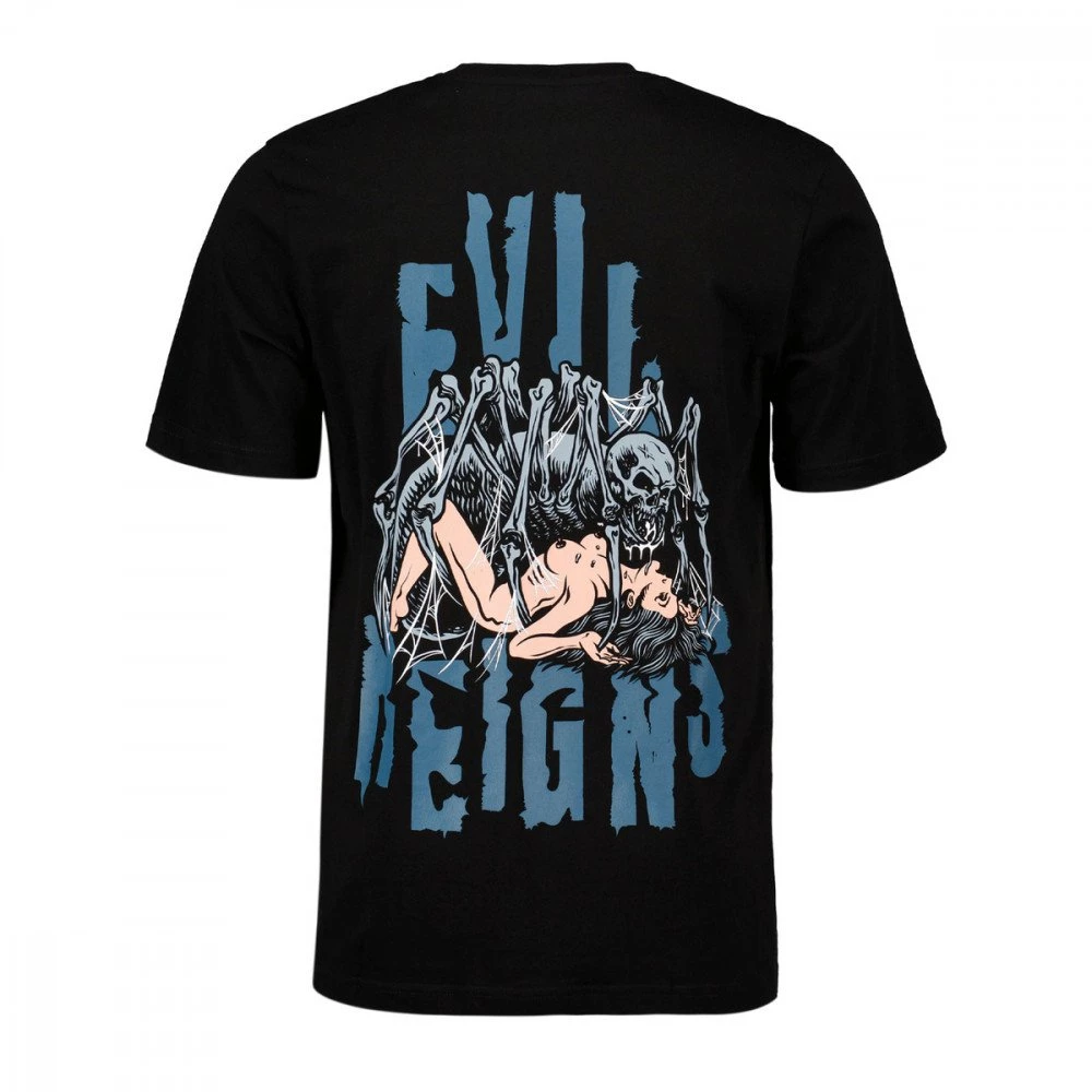 DOOMSDAY T-SHIRT SPIDER WOMAN POCKET Nero 4 DOOMSDAY T-SHIRT SPIDER WOMAN POCKET Nero - immagine 2