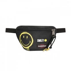 EASTPAK MARSUPIO SPRINGER SMILEY® GRAFBLACK Nero