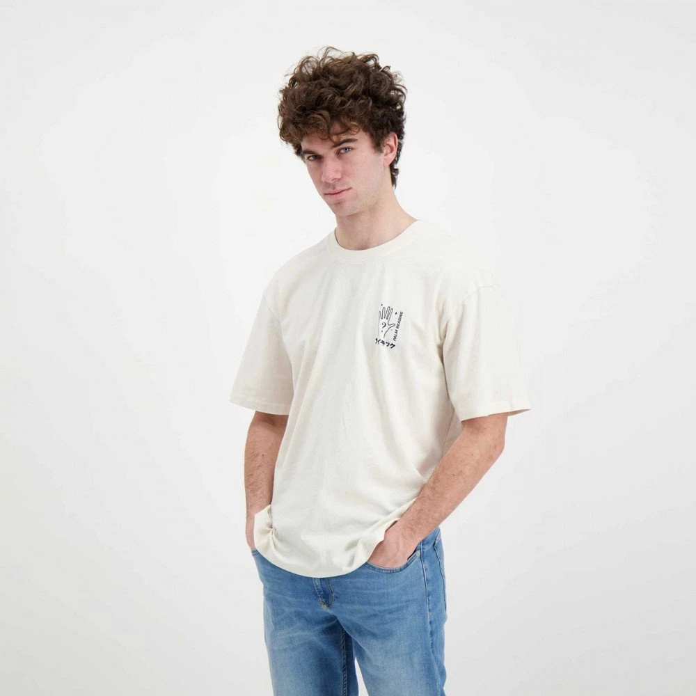 EDWIN T-SHIRT PSYCHIC Bianco 7 EDWIN T-SHIRT PSYCHIC Bianco - immagine 5