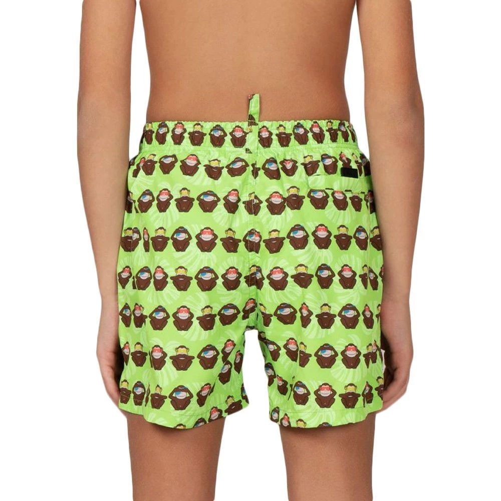 EFFEK BOXER MARE SCIMMIETTE BAMBINO Verde 4 EFFEK BOXER MARE SCIMMIETTE BAMBINO Verde - immagine 2