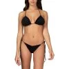 EFFEK BIKINI DRAPPEGGIATO TRIANGOLO E SLIP REGOLABILE DONNA Nero 2 EFFEK BIKINI DRAPPEGGIATO TRIANGOLO E SLIP REGOLABILE DONNA Nero -Tendenza Italia effek f220160nr triangolo trappeggiato slip lacceti donna mare donna 045030001 nr 1