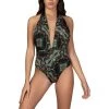 EFFEK MONOKINI INTERO SCOLLATO DONNA Multicolor