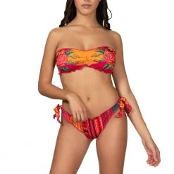 EFFEK BIKINI FASCIA E SLIP BRASILIANO REGOLABILE DONNA Multicolor