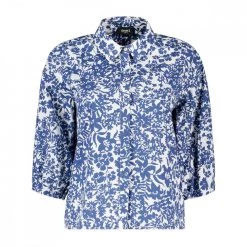 EMME MARELLA CAMICIA PALLONCINO BILMA DONNA Bianco, Blu