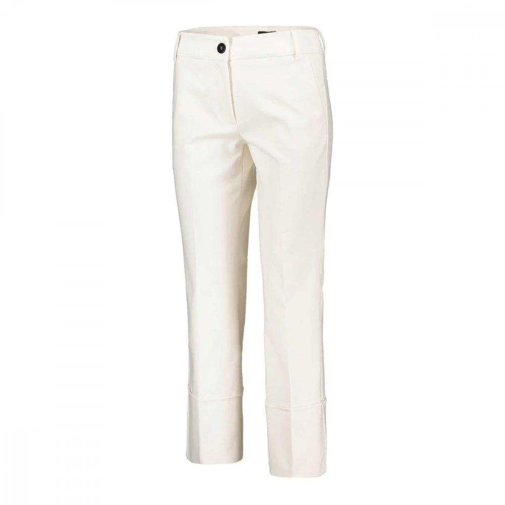 EMME MARELLA PANTALONI TROMBETTA COSIMO DONNA Bianco 4 EMME MARELLA PANTALONI TROMBETTA COSIMO DONNA Bianco - immagine 2