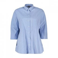 EMME MARELLA CAMICIA COZZA DONNA Bianco, Blu