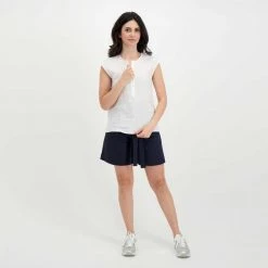 EMME MARELLA CAMICIA SMANICATA LINO COTONE DIRITTO DONNA 13 EMME MARELLA CAMICIA SMANICATA LINO COTONE DIRITTO DONNA -Tendenza Italia emme marella diritto camicia smanicata lino cotone diritto donna casual donna 044638601 001 6