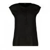 EMME MARELLA CAMICIA SMANICATA LINO COTONE DIRITTO DONNA Nero -Tendenza Italia emme marella diritto camicia smanicata lino cotone diritto donna casual donna 044638701 006 1