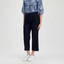 EMME MARELLA PANTALONI CROP IN JERSEY FILOVIA DONNA Blu 11 EMME MARELLA PANTALONI CROP IN JERSEY FILOVIA DONNA Blu -Tendenza Italia emme marella filovia pantaloni crop in jersey filovia donna casual donna 044639401 005 4