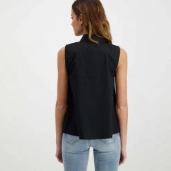 EMME MARELLA CAMICIA SMANICATA TRAFORATA FUOCO DONNA Nero 11 EMME MARELLA CAMICIA SMANICATA TRAFORATA FUOCO DONNA Nero -Tendenza Italia emme marella fuoco camicia smanicata traforata fuoco donna casual donna 044639901 018 4