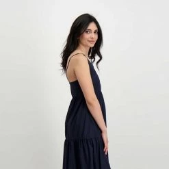 EMME MARELLA ABITO LUNGO SPALLINA LIETO DONNA Blu 12 EMME MARELLA ABITO LUNGO SPALLINA LIETO DONNA Blu -Tendenza Italia emme marella lieto abito lungo spallina lieto donna casual donna 044641801 019 5