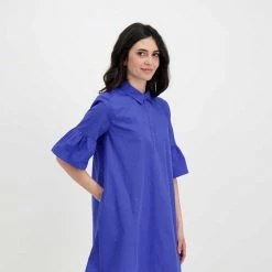 EMME MARELLA ABITO CAMICIA LUCANO DONNA Royal -Tendenza Italia emme marella lucano abito camicia lucano donna casual donna 044642101 005 5