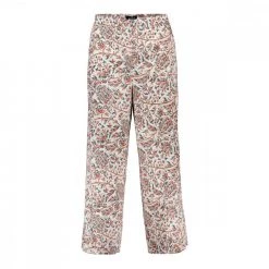 EMME MARELLA PANTALONI CROP STAMPATO MARTE DONNA Multicolor