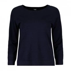 EMME MARELLA MAGLIA IN VISCOSA MENAGER DONNA Blu