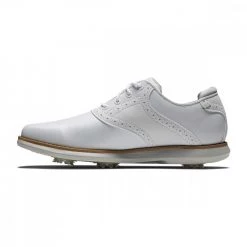 FOOT JOY FJ TRADITIONS DONNA Bianco -Tendenza Italia foot joy 97906 fj traditions donna scarpe golf donna 043045201 wht 4