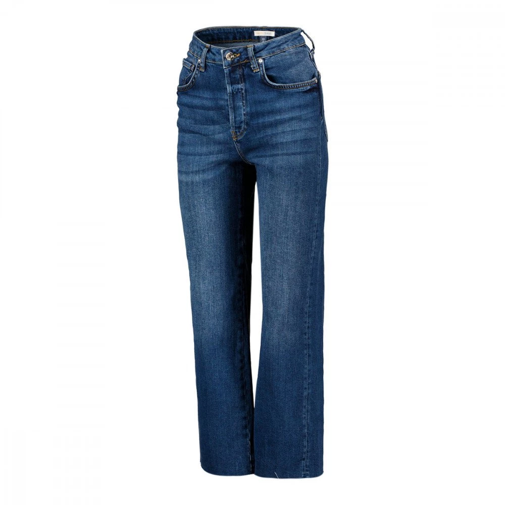 FRACOMINA JEANS CULOTTE STRAIGHT DONNA Blu 4 FRACOMINA JEANS CULOTTE STRAIGHT DONNA Blu - immagine 2