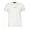 FRED PERRY T-SHIRT LOGO EMBROIDERED Bianco -Tendenza Italia fred perry m2706 t shirt logo embroidered casual uomo 044988901 303 1