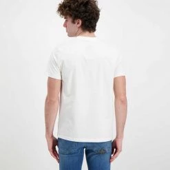 FRED PERRY T-SHIRT LOGO EMBROIDERED Bianco 9 FRED PERRY T-SHIRT LOGO EMBROIDERED Bianco -Tendenza Italia fred perry m2706 t shirt logo embroidered casual uomo 044988901 303 3