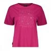 FREDDY T-SHIRT BASIC COTTON SCRITTE DONNA Fucsia -Tendenza Italia freddy s2wbct7 t shirt basic cotton scritte donna sport style donna 045252101 f104 1